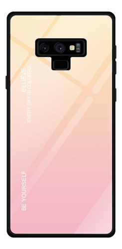 Funda De Vidrio De Color Degradado Para Galaxy Note 9 (amari