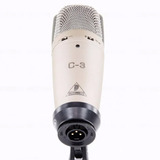 Microfono Behringer C-3 Condenser Multipatron C-3 Grabac Cuo