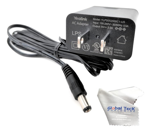 Adaptador De Corriente Yealink 5v 2a Ps5v2000us - Cable De A