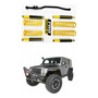 4 Amortiguadores Monroe Jeep Wrangler Modelo 87-95 Del & Tra