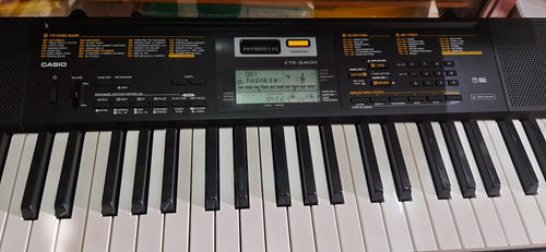 Teclado Musical Casio Standard Ctk-2400 61 Teclas Negro
