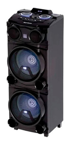 Torre De Som Black Bass Bluetooth 2xwoofers 12 Gradiente