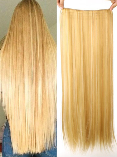 Cortinas De Cabello Super Largas Extensiones Importadas