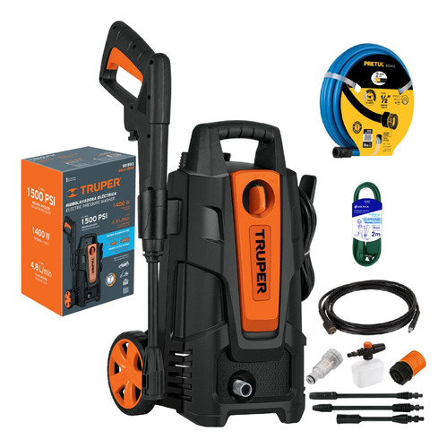  Kit Hidrolavadora Eléctrica1500psi Manguera Extensión101593