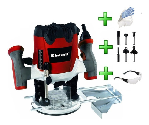 Fresadora Rebajadora Router Einhell 1,6hp Velocidad Variable