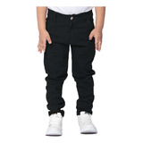 Pantalon Niño Corte Chino Semi-chupin Elastizado Talle 4-16