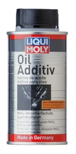 Liqui Moly Aditivo Antifriccion Oil Additiv X 125ml