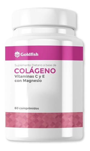 Colageno Comp Vit. C Y E Magnesio Y Calcio Goldfish X 60