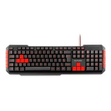 Teclado Gamer Multilaser Tc160 Qwerty Português Brasil  Pret