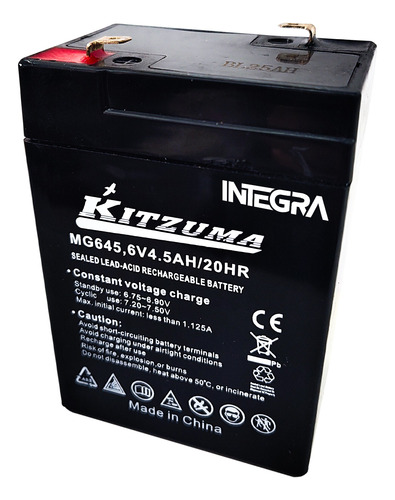 Bateria Gel 6v 4a Amp Luz Emergencia Recargable Vapex / Mg