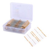 Resistor Diy 640 Unidades 64 Valores 5% De Filme De Carbono