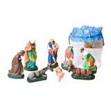 Pesebre Navideño 28cm Navidad Maria Jose Tres Reyes Magos