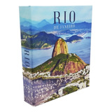 Caixa Livro Decorativa Grande 31x23,5x5cm - Rio De Janeiro