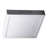 Plafon Panel Led Techo De Aplicar Cuadrado 24w Macroled