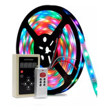 Fita Led Digital 6803 Rgb C/ Controle 133 Efeitos Ip67