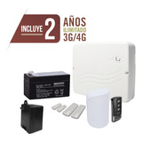 Kit Alarma Cloud Híbrido/comunicador 4g Lte Integrado/8