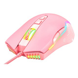 Mouse Cw905 Rosado Con Cable, Onikuma