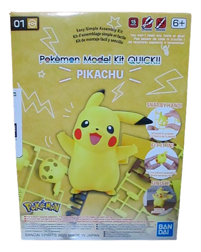 Figura Pokemon Pikachu Model Quick 01