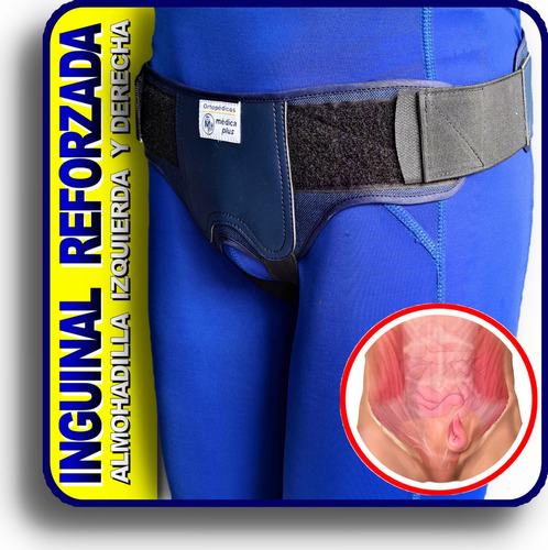 Faja Para Hernia De Ingle / Hernia Inguinal Con Almohadas