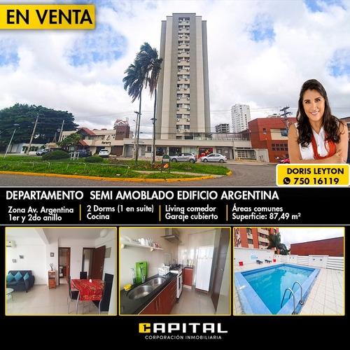 Edificio Argentina Departamento Amoblado En Venta