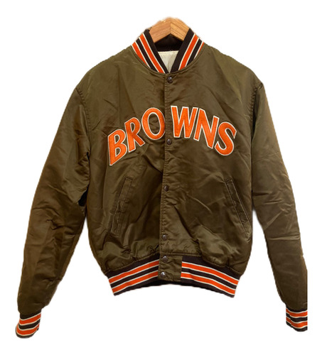 Campera Universitaria Nfl Starter Cleveland Browns Bomber