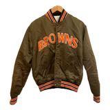 Campera Universitaria Nfl Starter Cleveland Browns Bomber