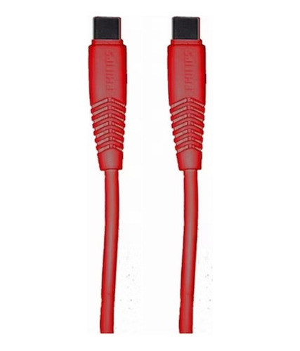 Philips Cable Tipo C A C 1,2mt- Rojo / 09-dlc5531r
