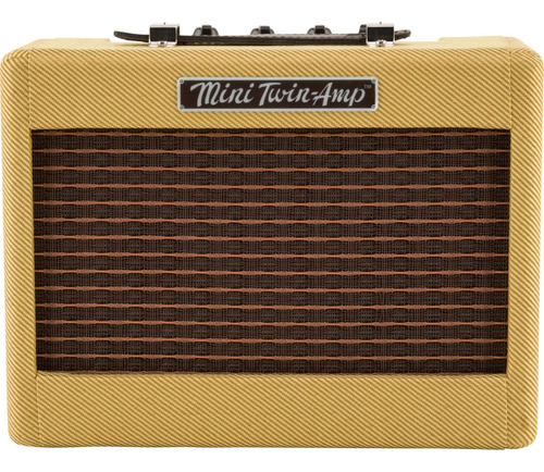 Mini Amplificador P/ Guitarra Fender Mini 57 Twin Amp Tweed