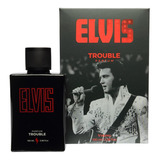 Perfume Amadeirado Elvis Presley Trouble  Parfum Viking 100ml