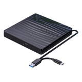 Unidad Externa De Cd/dvd Para Ordenador Portátil, Usb 3.0 Y