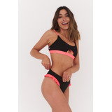 Bikini Ibiza Nazaré Negro Protección Uv50+