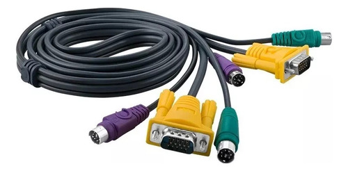 Cables Para Kvm Ps2 + Vga