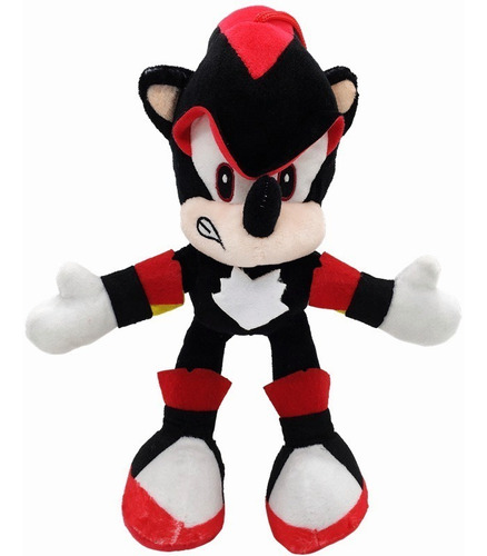Muñeca Sonic The Hedgehog De 30 Cm: Sonic Negro