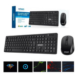 Kit Teclado Mouse Sem Fio Slim Barato Bom Qualidade Premium