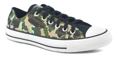 Zapatilla Converse Baja Camuflada Urbana 168333c #