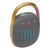 Jbl Clip 4: Altavoz Con Gancho Portatil Bluetooth Gris