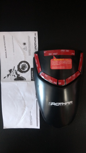 Extensor De Guardabarros Rothar Para Yamaha Mt03 R3