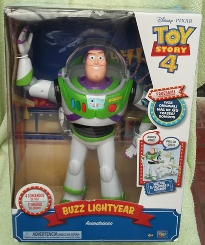 Toy Story 4 Buzz Light Year Animatronico 31 Cm 65 Frases