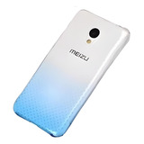 Capa Capinha Azul Emborrachada Tpu Meizu Mx6 Pelicula Gel