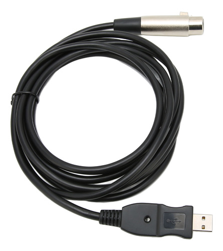 Cable Convertidor Mic Link Para Micrófono Usb A Xlr Hembra