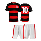 Camisa Infantil Flamengo / Bermuda  Kit Mini Craque  #mengão