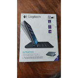 Teclado Inalambrico Logitech Para iPad Mini 1 Y 2 Plateado