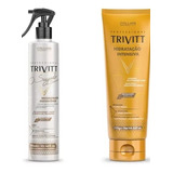 Hidratação Trivitt 250 G + Segredo Do Cabeleireiro + Leave 