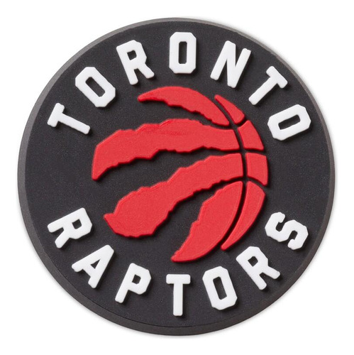 Jibbitz Nba Toronto Raptors Logo Unico - Tamanho Un
