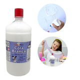 5 Un Cola Branca Resistente P/ Uso Escolar Multi Ñ Toxica 1l