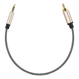 Jack De 3,5 Macho Cable Auxiliar Coaxial De Sonido De Para