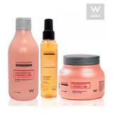 W Hair Therapy Shampoo Y Mascara Vitmaino Care + Diamond