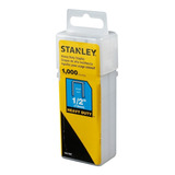 Grapas Stanley T50 1/2  (12mm) Caja 1000 Unidades Tra708t