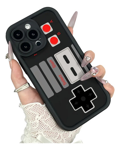 Funda Para iPhone Uso Rudo Nintendo Control Retro Videojuegos Gamer Estilo Vintage Unico Creativo Original