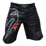 Bermuda Venum Black Belt Short Mma Muay Thai Ufc Jiu Jitsu